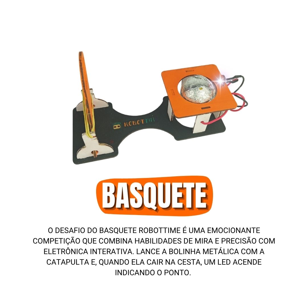 Kit de robótica Robottime Basquete
