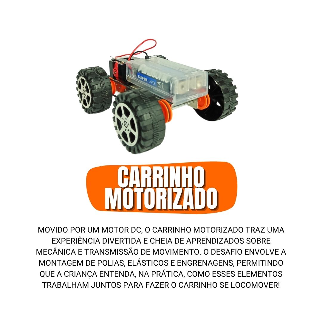 Kit de robótica Robottime Carrinho Motorizado