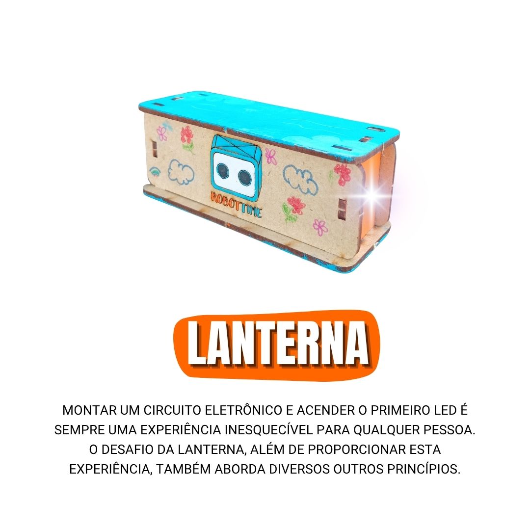 Kit de robótica Robottime Lanterna