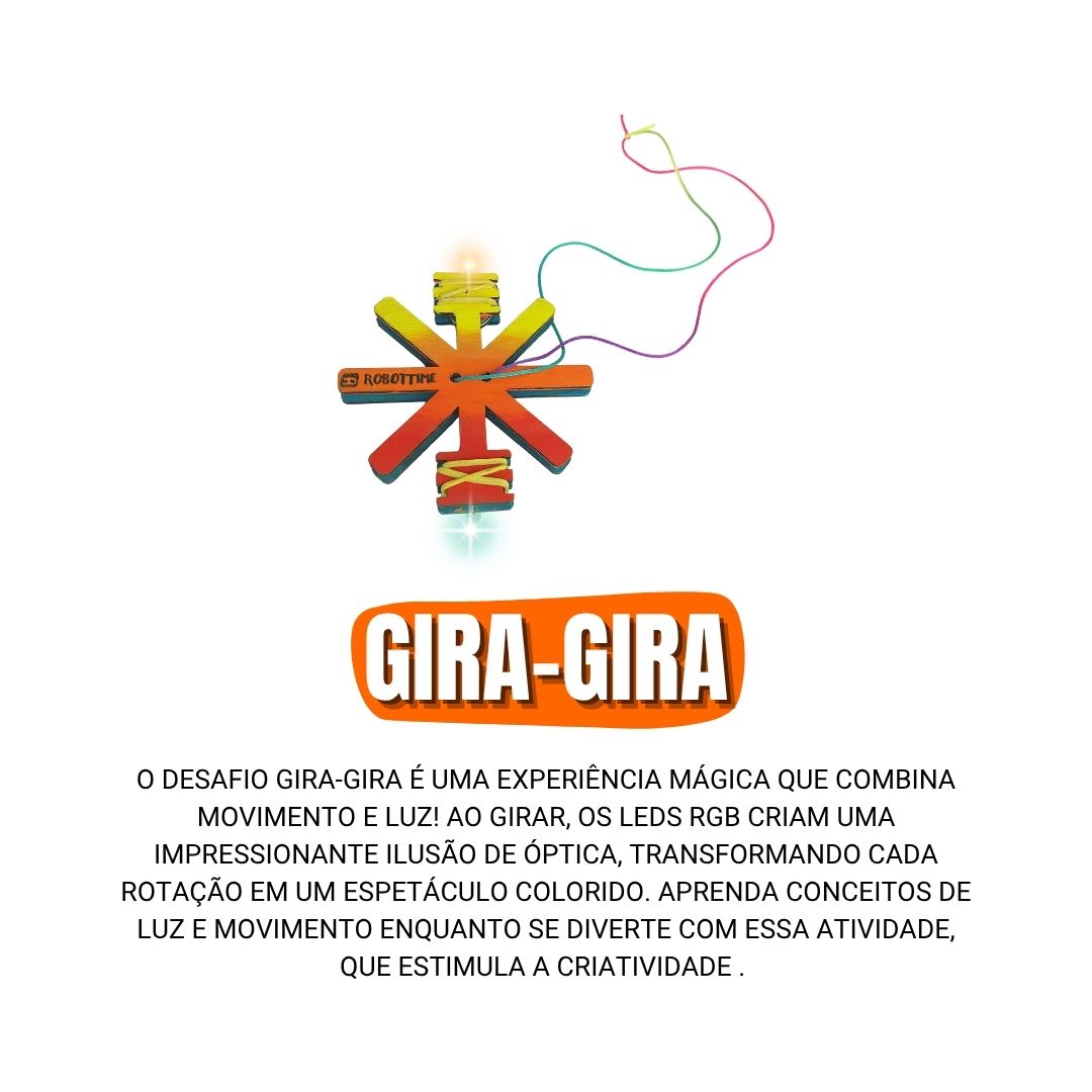 Kit de robótica Robottime Gira-Gira