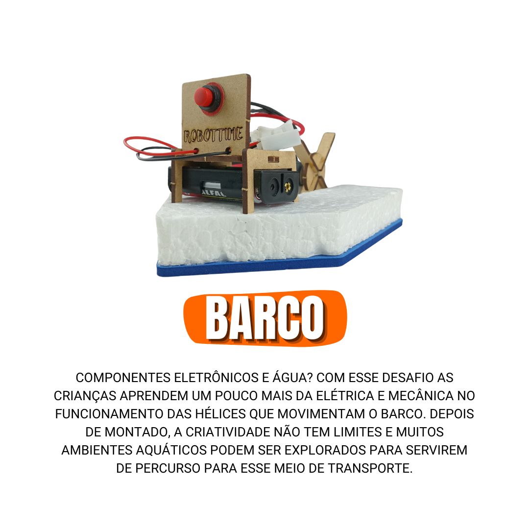 Kit de robótica Robottime Barco