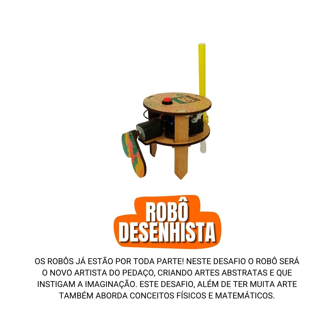 Kit de robótica Robottime Robô Desenhista