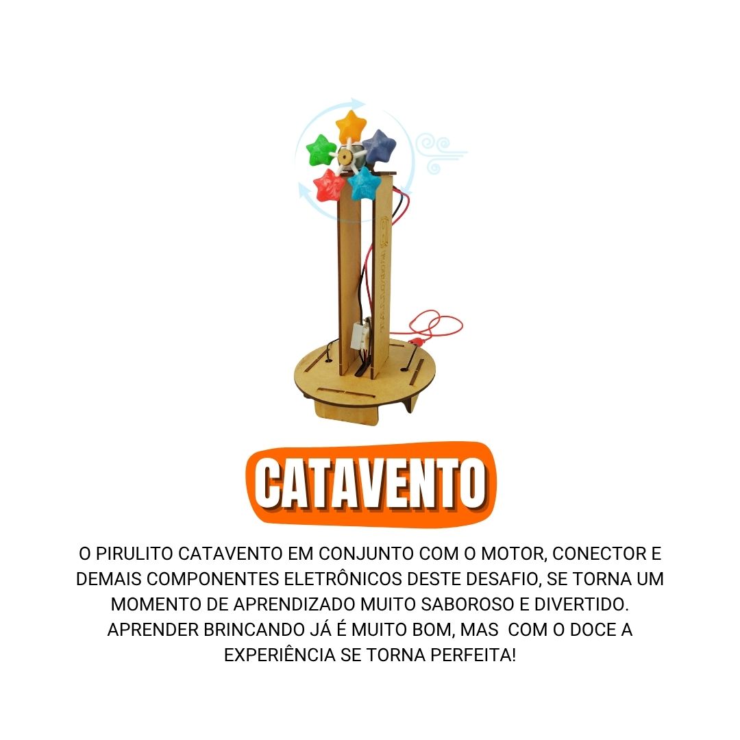 Kit de robótica Robottime Catavento