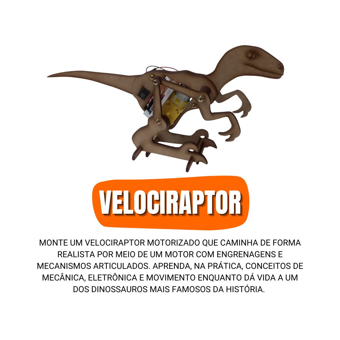 Kit de robótica Robottime Velociraptor