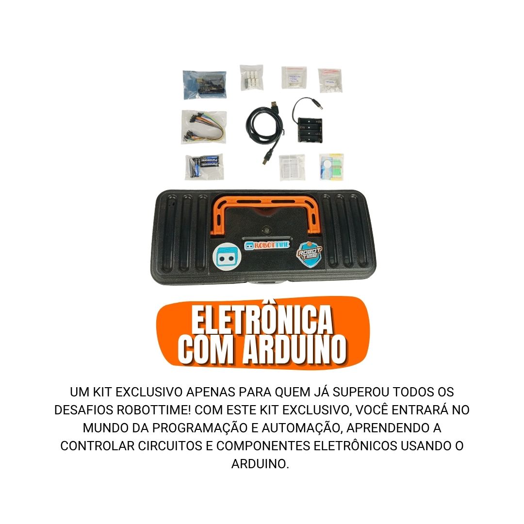 Kit de robótica Robottime Eletrônica com Arduino